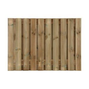 Grenen houten - schermen 21 planks 180 x 130 cm - recht