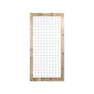 30019BT Grenen betonijzertrellis 180 x 90 cm