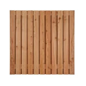 Douglas houten - schermen 23 planks 180 x 180 cm - recht